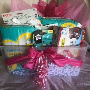 Baby Girl Gift Basket
